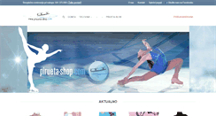 Desktop Screenshot of pirueta-shop.com